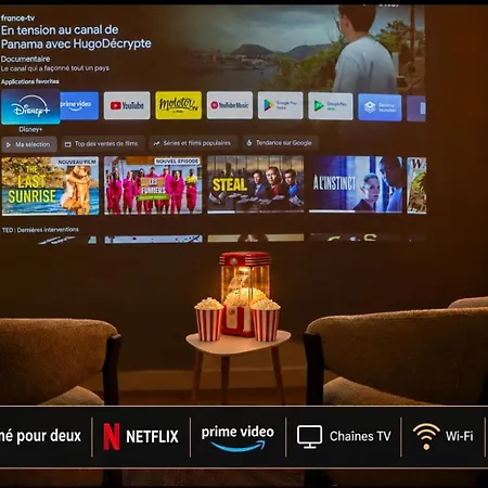 Appartamento Pour 2 Avec Coin Nuit&cinéma *